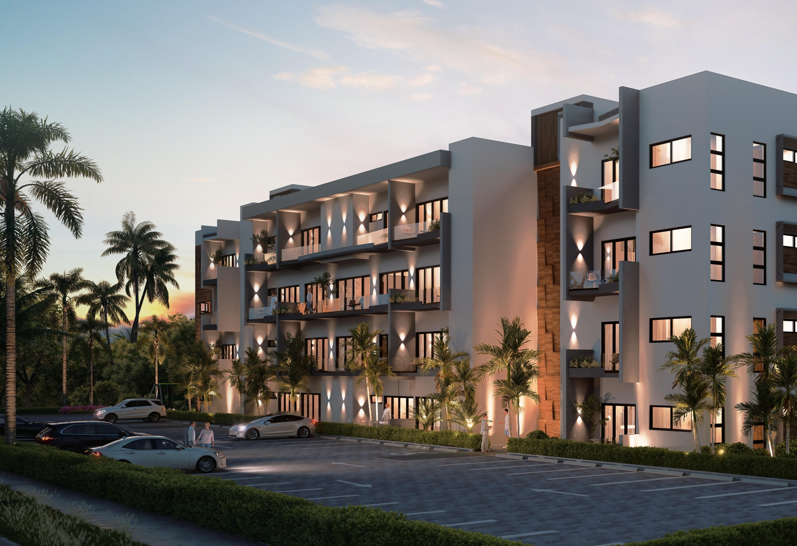 IMG A-3 – Visualizacion Nocturna DISTRICT RESIDENCES